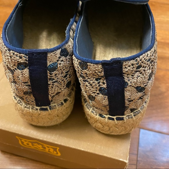 ASH XEM Espadrilles Gold & Blue - Picture 5 of 13